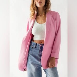 Charlie loft  Pink Blazer. Size M